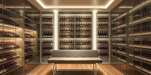 Adega de vinho em acrílico: vantagens, durabilidade e aplicações no design de interiores