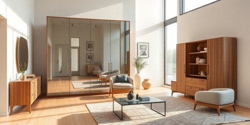 Aparadores em acrílico e madeira revelam uma nova linguagem no design brasileiro