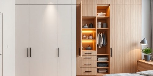 Armários planejados ou guarda-roupas prontos? Entenda as diferenças