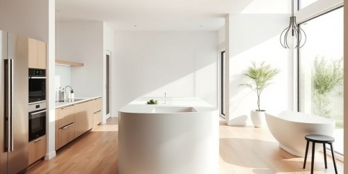 As vantagens da pia esculpida em corian para cozinhas e banheiros