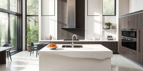 As vantagens do corian que todo arquiteto considera ao especificar bancadas sob medida