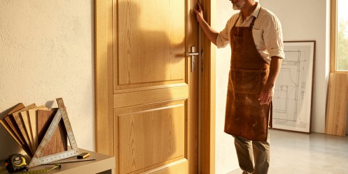 Como escolher uma porta de madeira sob medida para sua casa