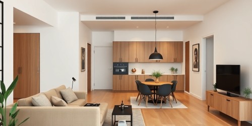 Como integrar ambientes com divisórias ripadas