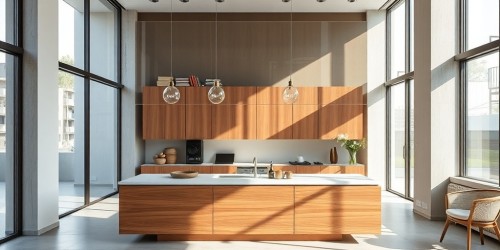 Como o aparador em acrílico e madeira traduz o equilíbrio entre tecnologia e natureza