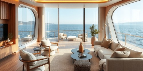 Como o design autoral transforma a experiência a bordo de iates e veleiros