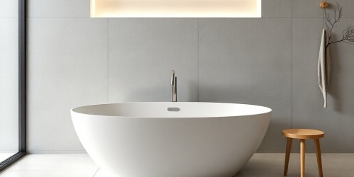 Aplicações de Corian em banheiros de suítes com alta durabilidade