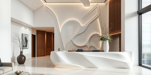 O uso do Corian na arquitetura de hotéis modernos