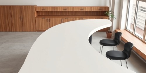 Corian usinado em 3D: precisão e design