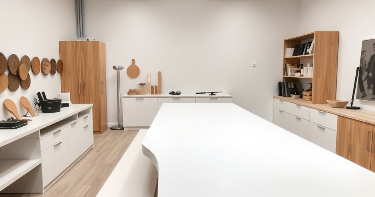 Acabamento impecável: técnicas de polimento após a usinagem do Corian