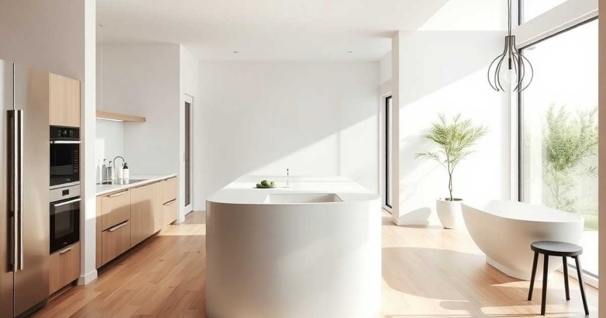 As vantagens da pia esculpida em corian para cozinhas e banheiros