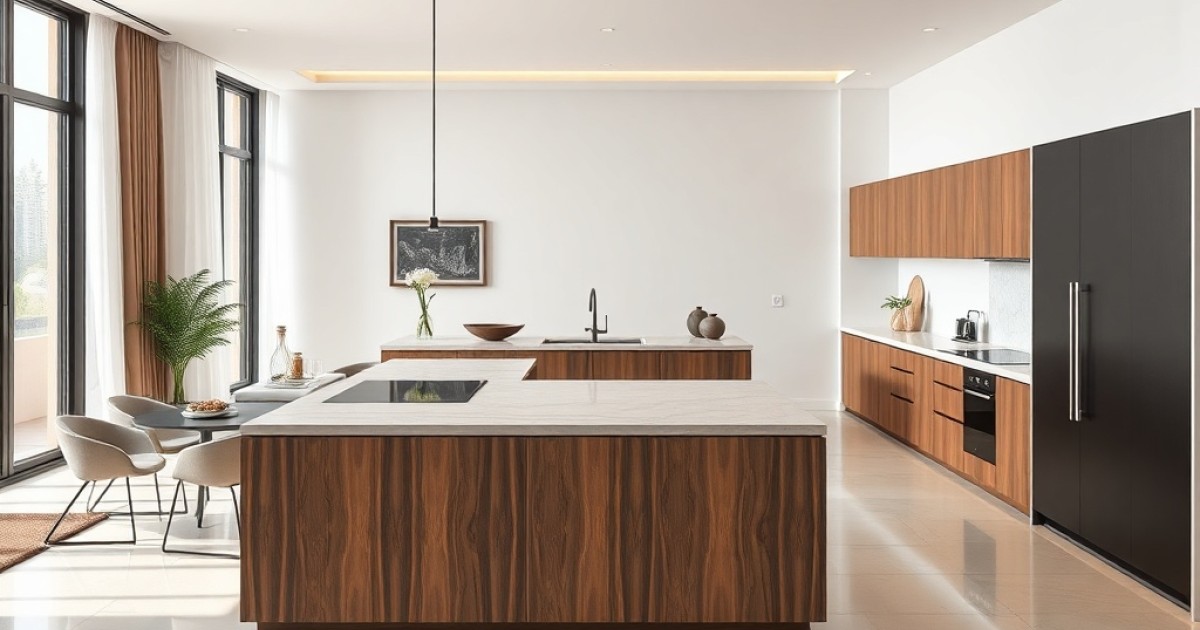 Balcões de cozinha para alto padrão