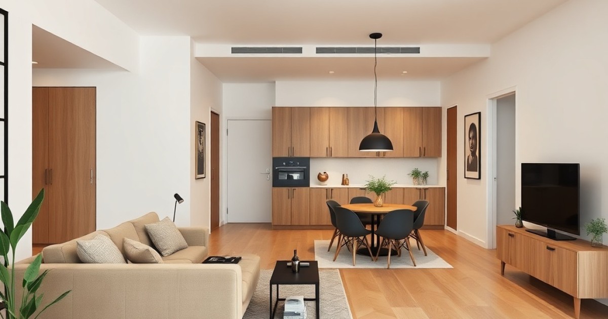 Como integrar ambientes com divisórias ripadas