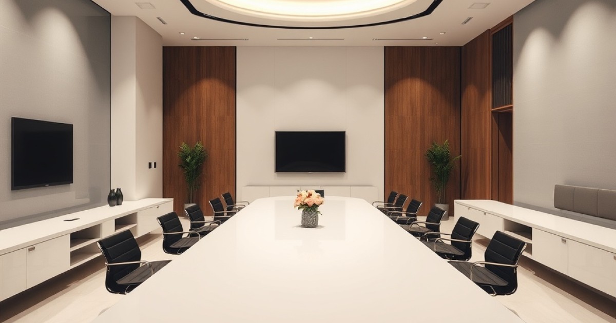 Vantagens do Corian em escritórios