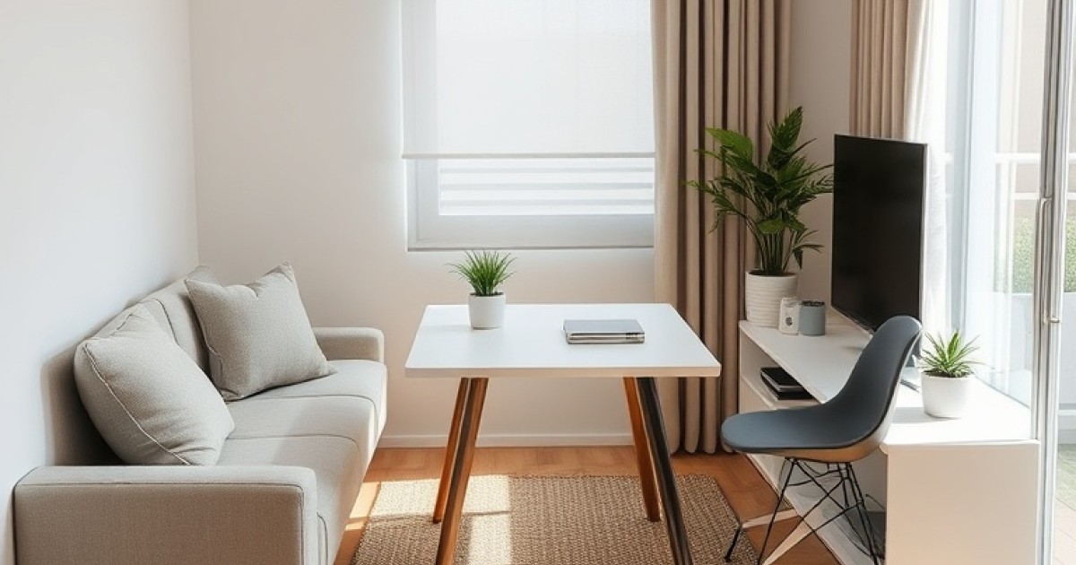 Mesa de centro de sala pequena: soluções práticas e funcionais