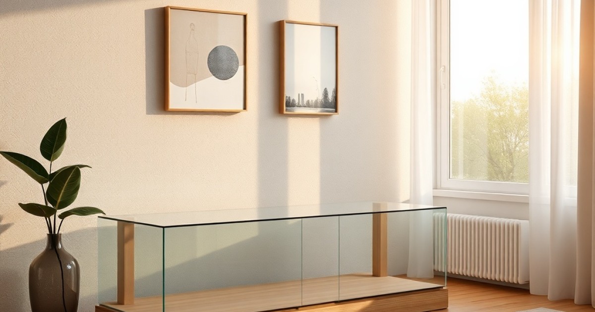 Peças que dialogam com o espaço: o papel do aparador em acrílico e madeira na decoração atual