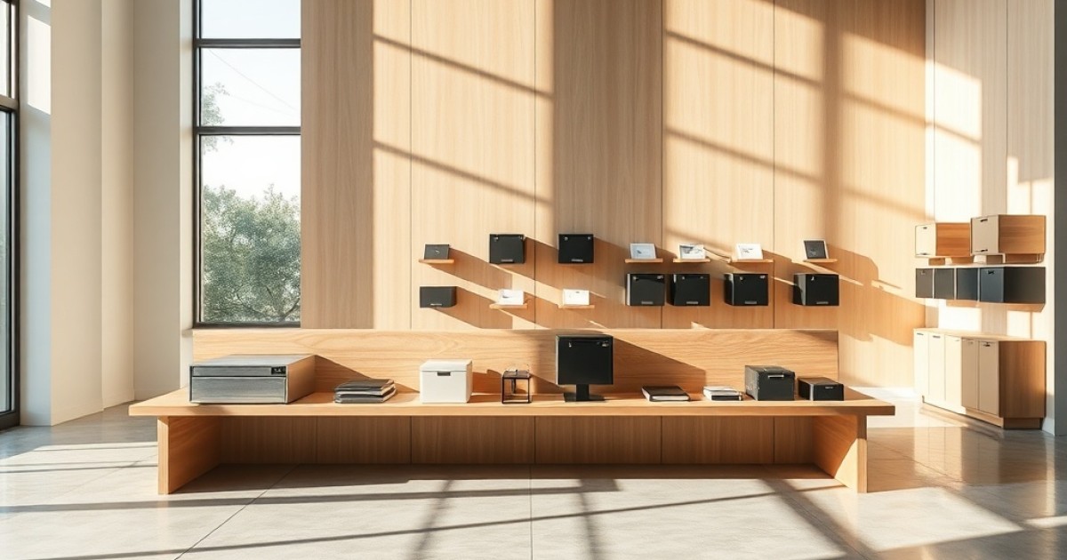 Personalização em alto nível: cores, formatos e aplicações para caixas de correio