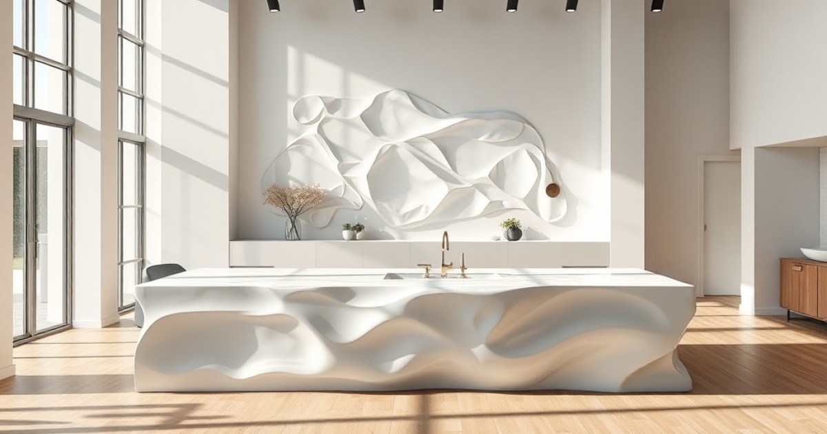 Pia esculpida em corian: quando vale a pena escolher esse tipo de solução