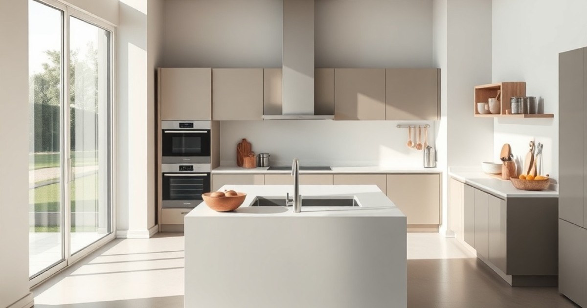 Por que o balcão de corian é a escolha mais prática para cozinhas modernas