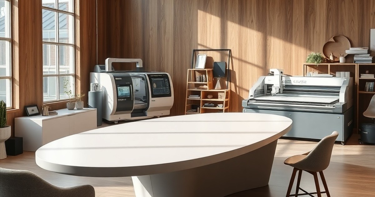 Por que o Corian revolucionou a usinagem de superfícies sólidas no design moderno