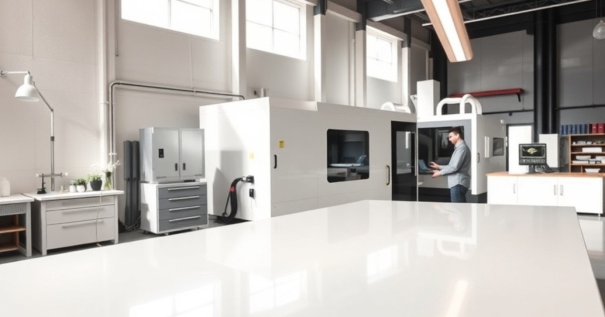 Por que o processamento de Corian exige mão de obra especializada