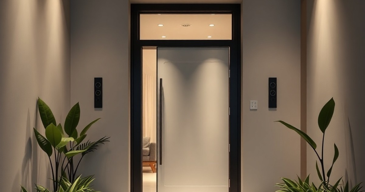 Estrutura reforçada e acabamento premium em portas de ACM