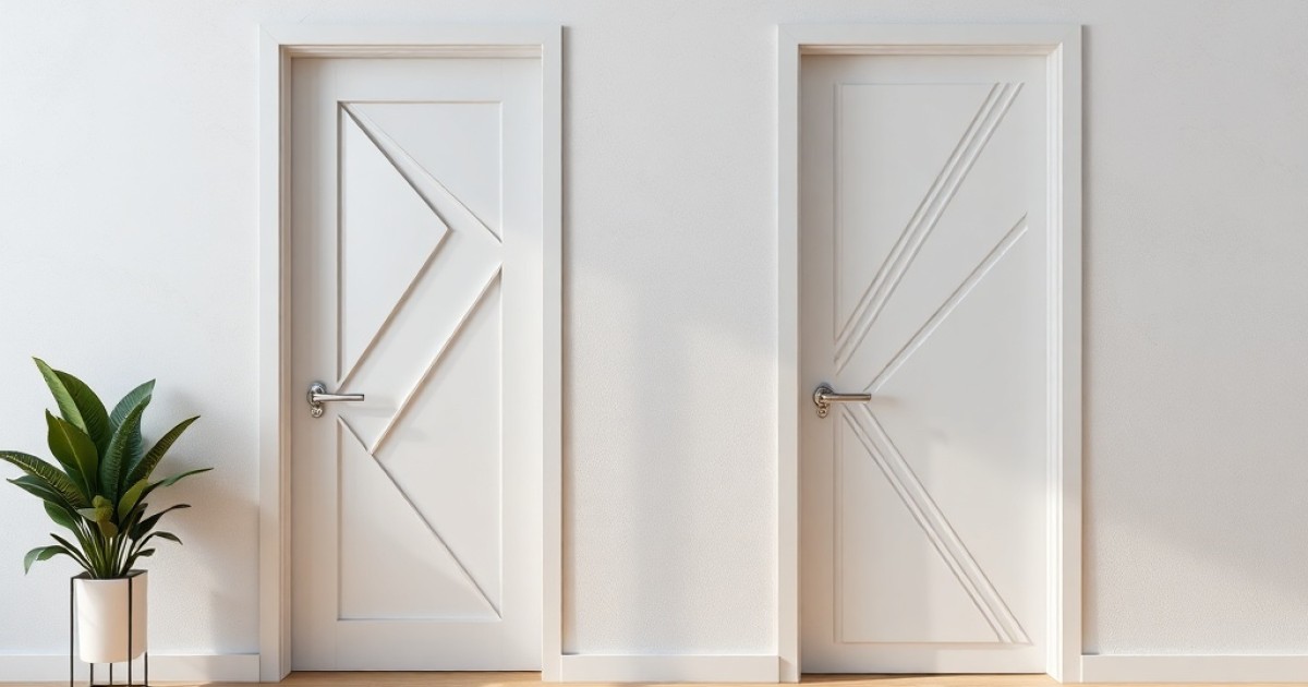 Recortes e detalhes personalizados em portas de ACM