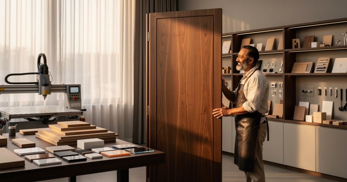 Soluções em portas de madeira para projetos exclusivos
