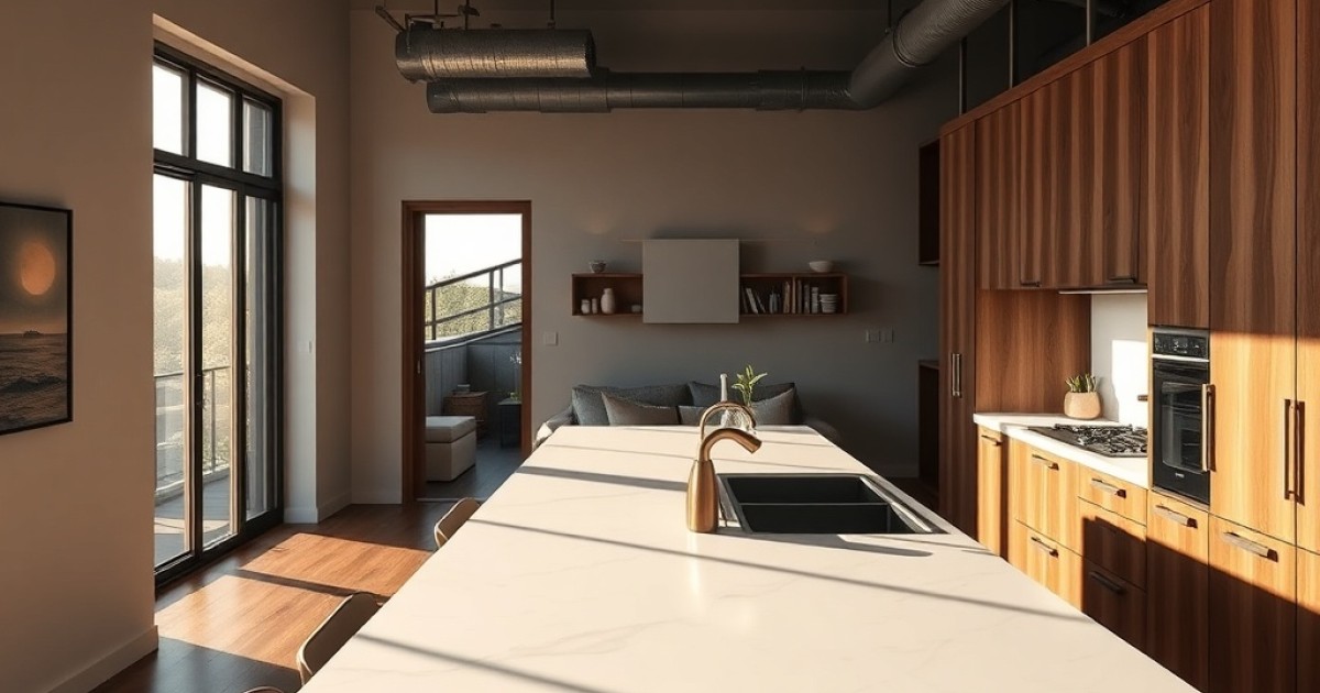 Escritório em casa com porta de madeira usinada sob medida