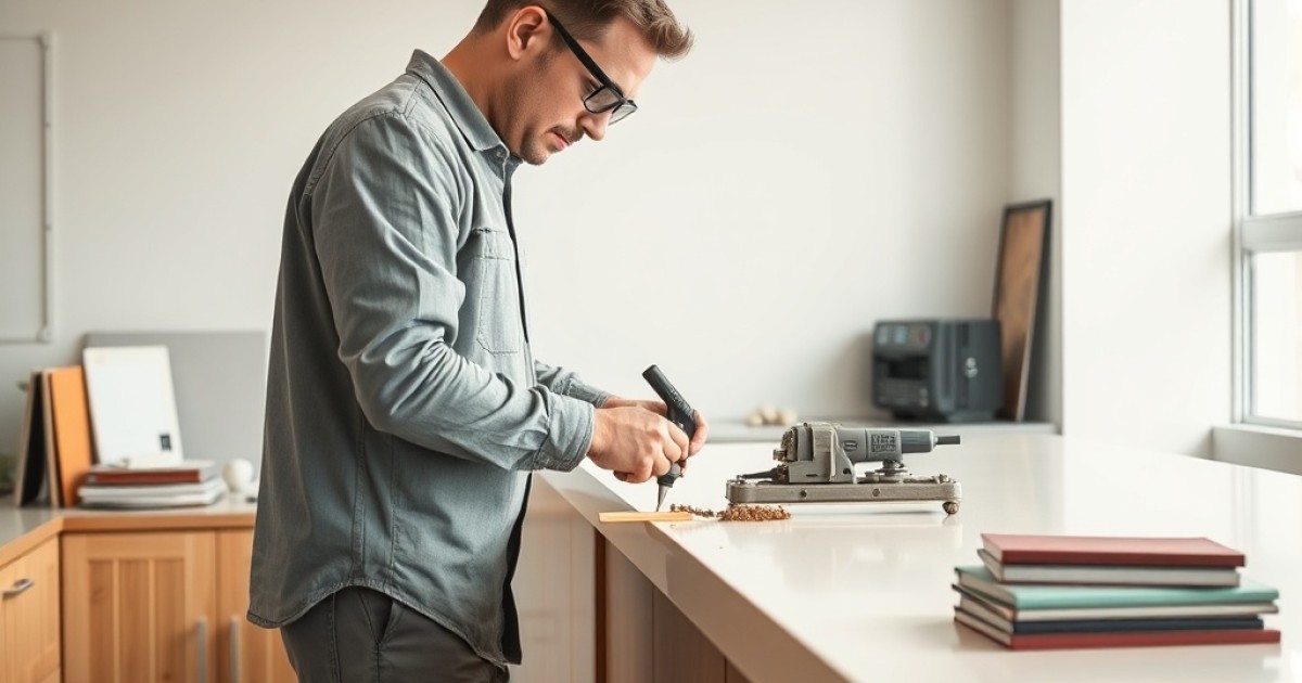 Processador de Corian: por que nem todo marceneiro está habilitado