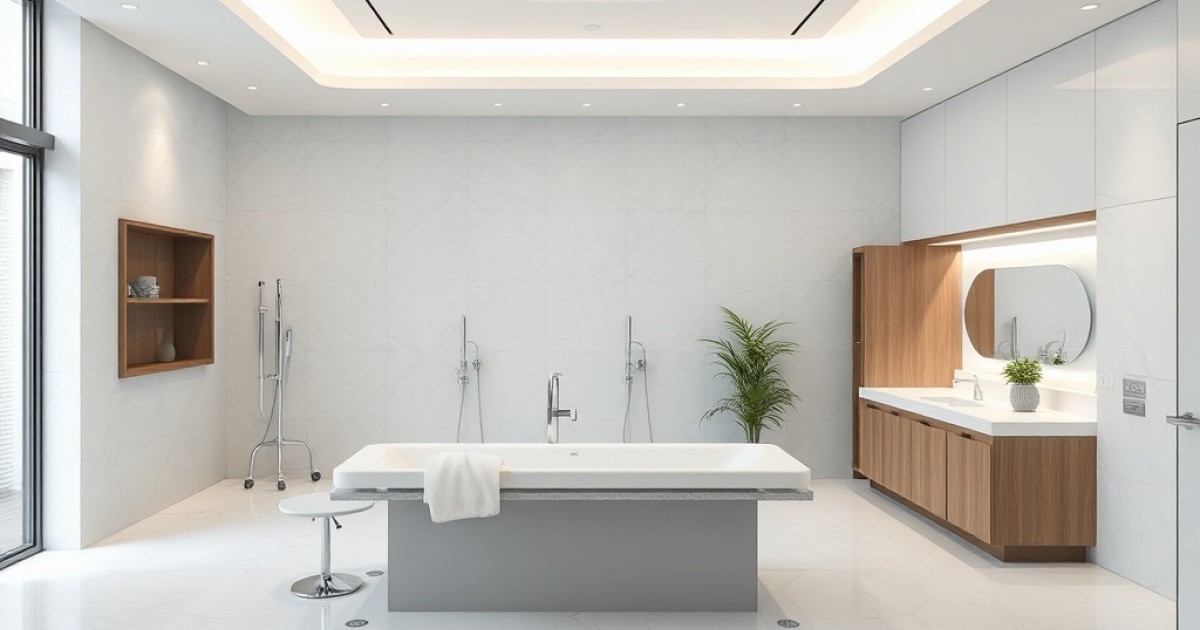 Revestimentos em Corian para salas de procedimentos