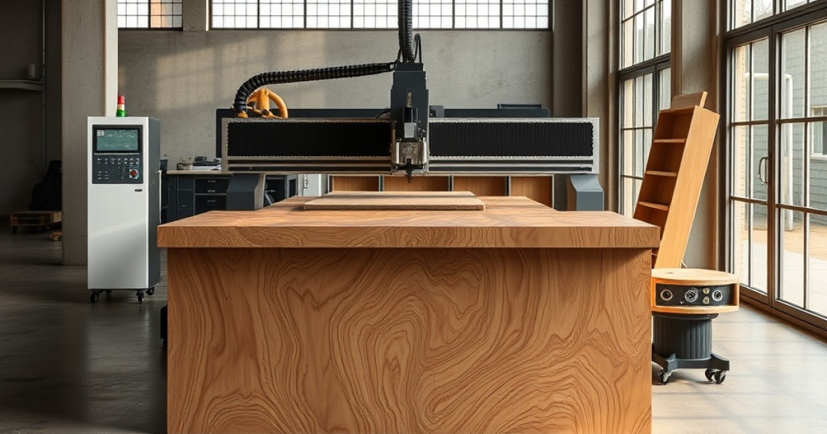 Usinagem 3D em madeira sob medida para móveis e projetos personalizados