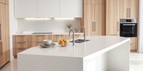 Durabilidade e manutenção: o que esperar de um balcão de corian na cozinha