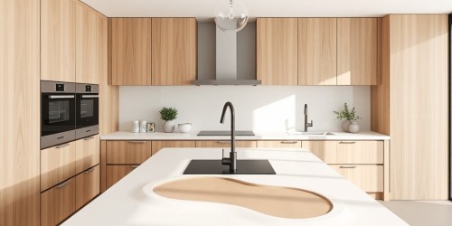 Formas, tamanhos e personalização: tudo o que dá para criar com uma pia esculpida em corian