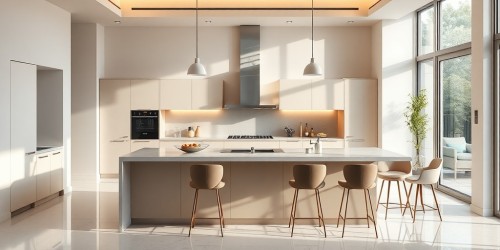 Como planejar um balcão de cozinha elegante