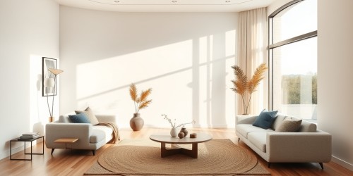 Mesa de centro redonda ou quadrada: qual combina mais com sua sala