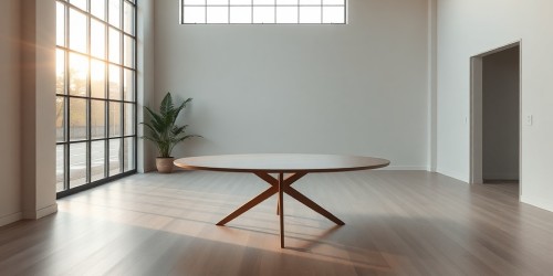 Mesas redondas sob medida: quando o design encontra a funcionalidade