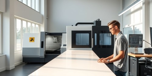 O papel do processador na fabricação de bancadas de Corian sob medida