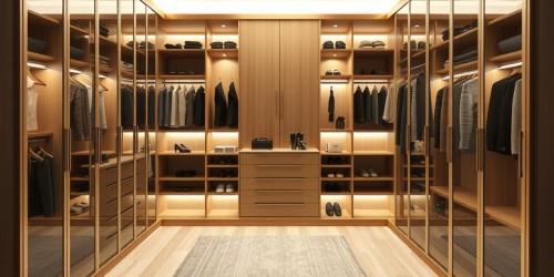 Organização perfeita: acessórios indispensáveis em guarda-roupas planejados