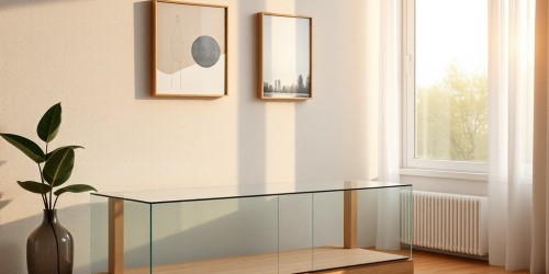 Peças que dialogam com o espaço: o papel do aparador em acrílico e madeira na decoração atual