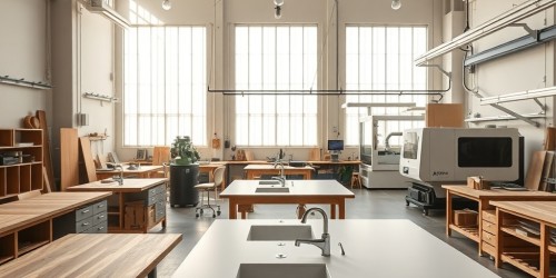 Por dentro da fabricação de uma farm sink em corian sob medida