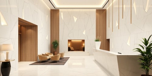 Por que usar Corian em recepções de hotéis