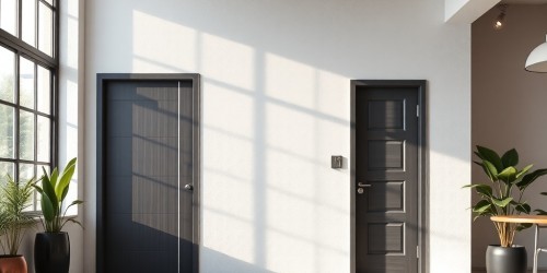 Porta em ACM sob medida para projetos residenciais e comerciais