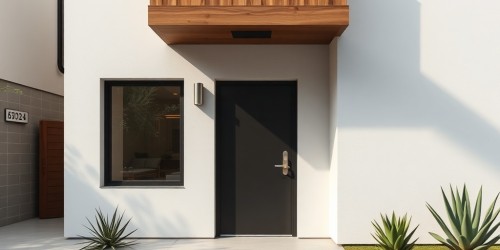 Casas contemporâneas ganham destaque com portas em ACM