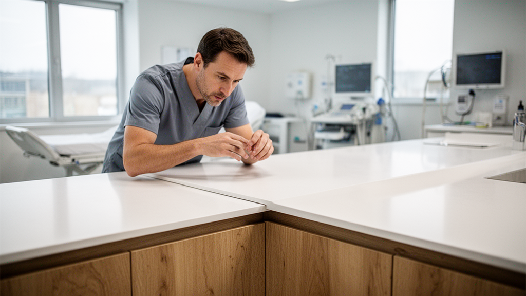 Materiais e tecnologias que elevam padrões: Corian®, acrílico e madeira