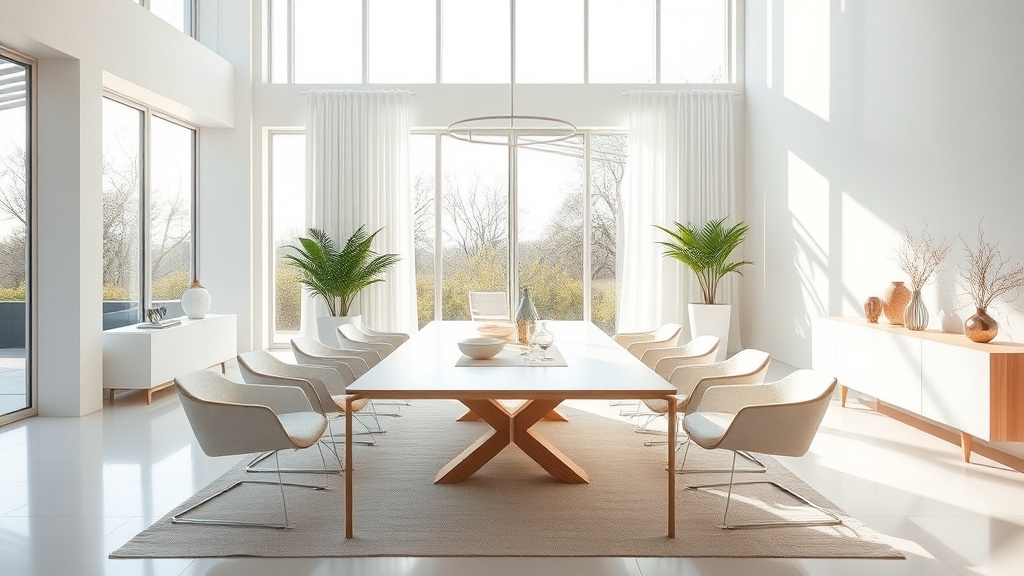 Tendências que valorizam transparência, leveza e mix de cadeiras