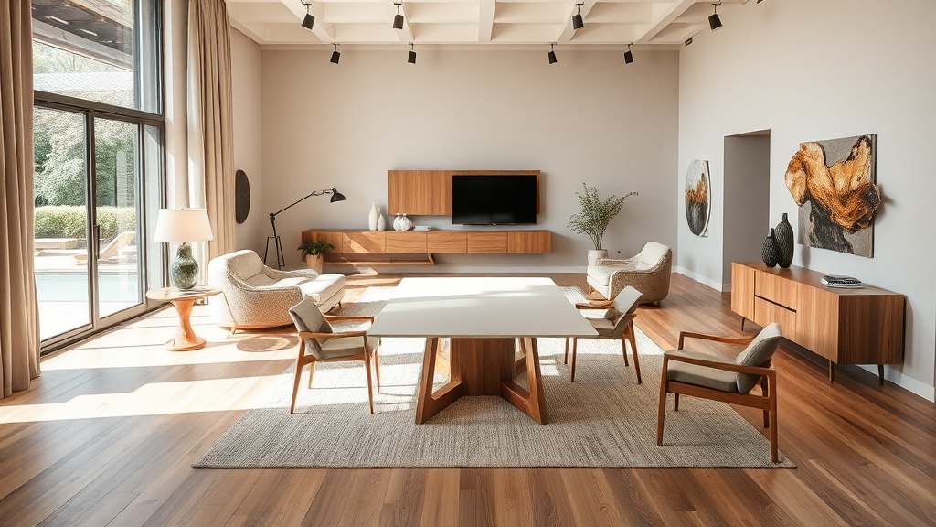 Como os diferentes tipos de móveis completam a experiência