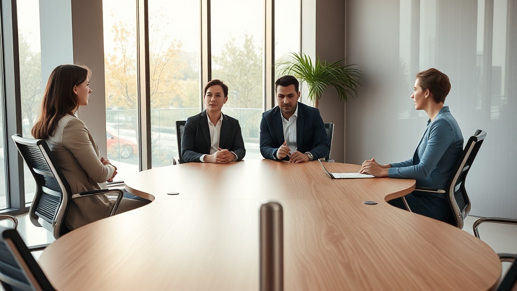 Do esboço ao uso: visualize sua mesa redonda no cenário real