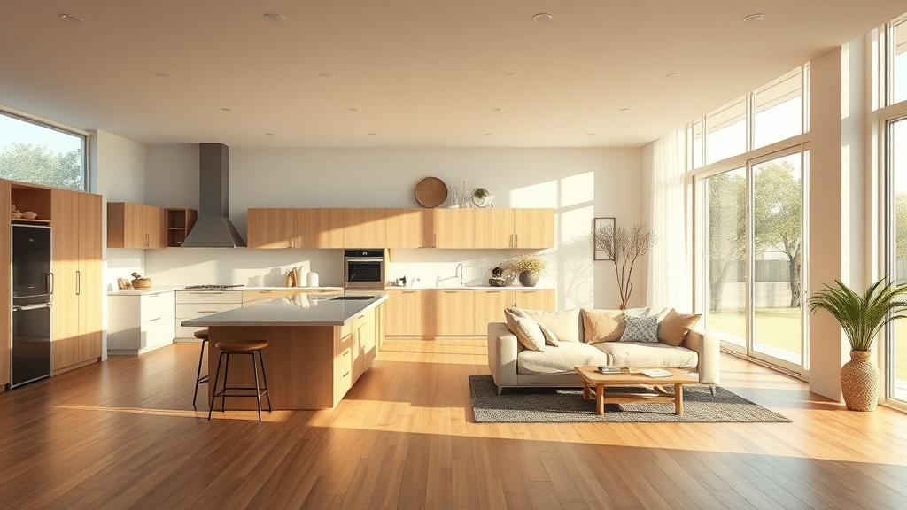 Integração de ambientes: continuidade visual e funcionalidade