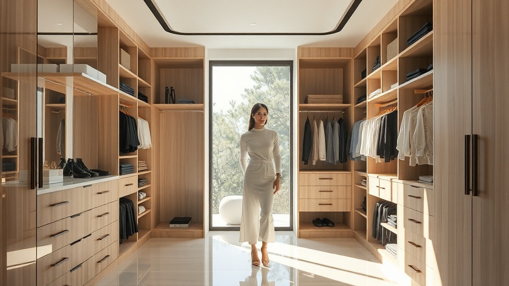 O que define um guarda-roupa planejado moderno