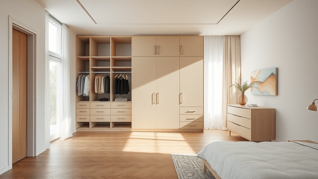 Guarda-roupas planejados com portas de correr: o essencial que você precisa saber